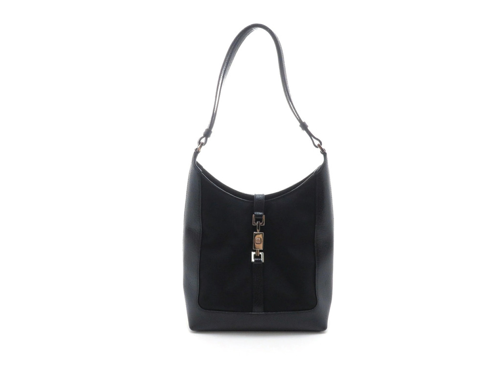 Gucci Jackie Hobo Bag Black Leather